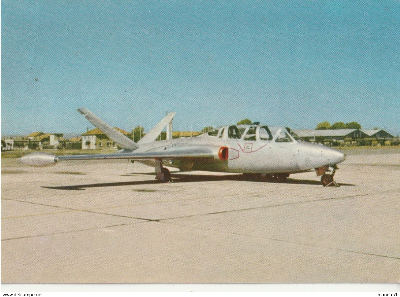 Avion ; Potez " FOUGA MAGISTER CM 170 " Biplace Léger D'entrainement - 1946-....: Modern Era