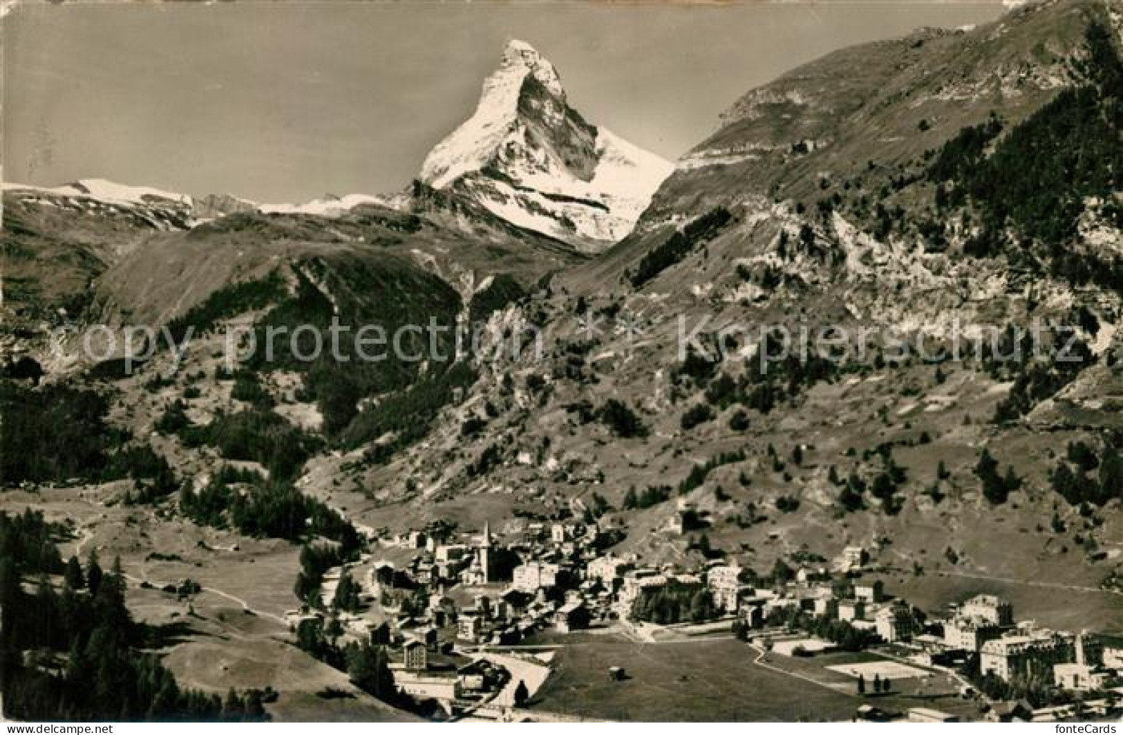 13191372 Zermatt VS Matterhorn Panorama Zermatt VS - Autres & Non Classés