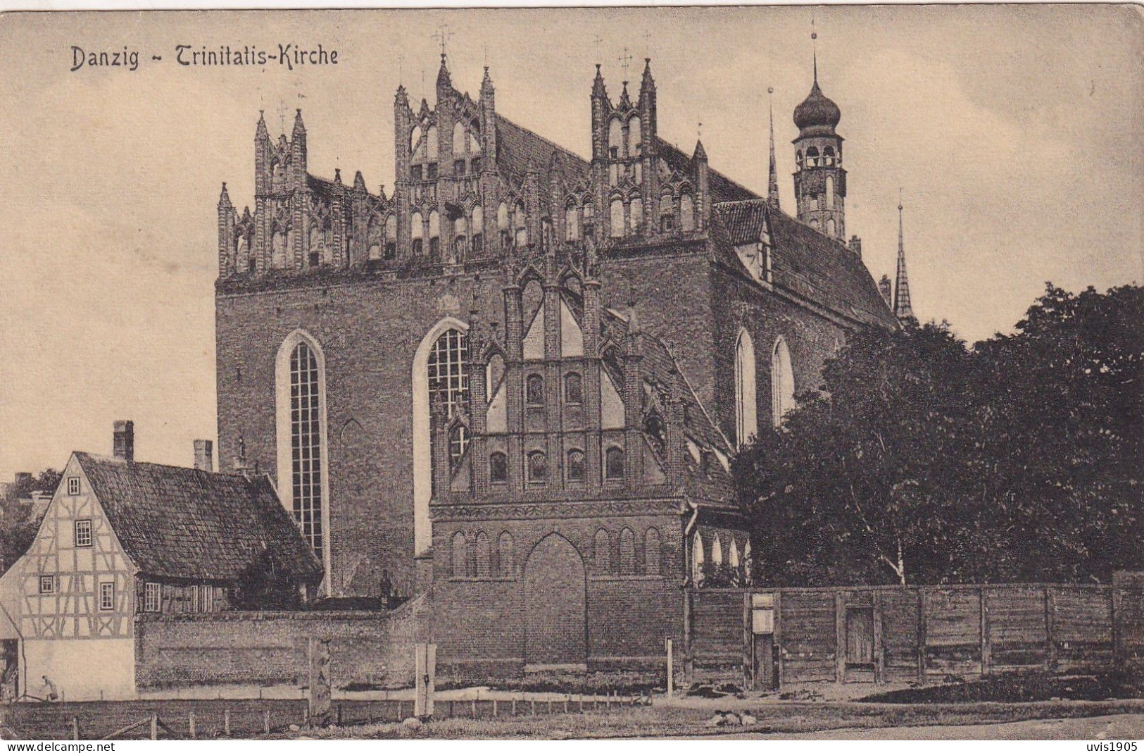 Danzig.Trinitatis Kirche. - Poland