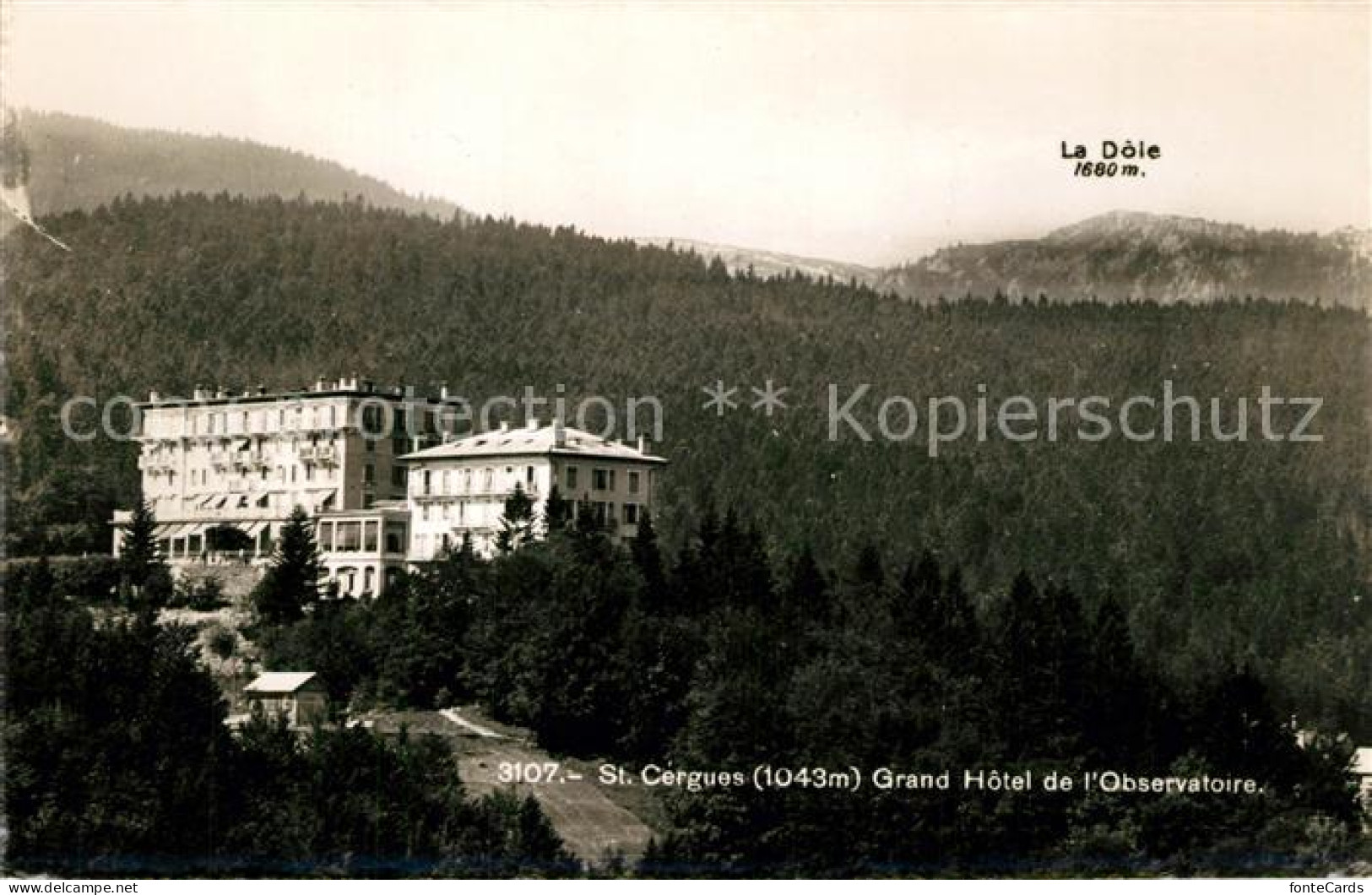 13191338 St Cergue Grand Hotel Observatorium St Cergue - Altri & Non Classificati