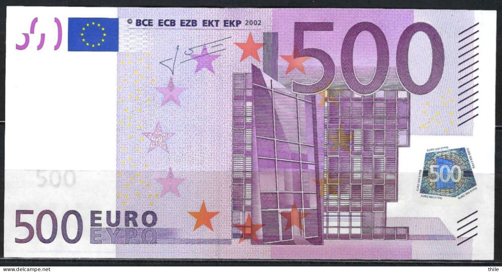 GERMANY - ALLEMAGNE - X - 500 € - R008 G2 - UNC - Trichet - 500 Euro