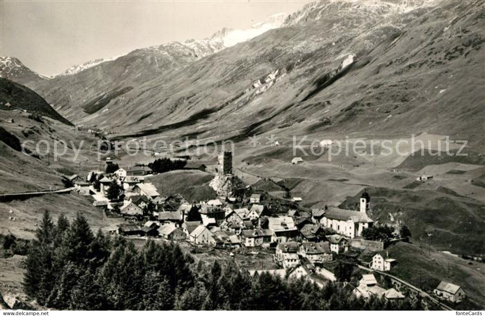 13191333 Hospental Panorama Hospental - Autres & Non Classés