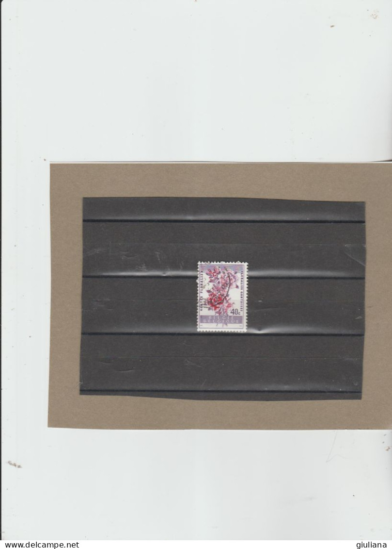 Belgio 1960 - (UN) 1122  Used "Festa Dei Fiori A Gand" - 40c  Azalea Indiana - Gebraucht