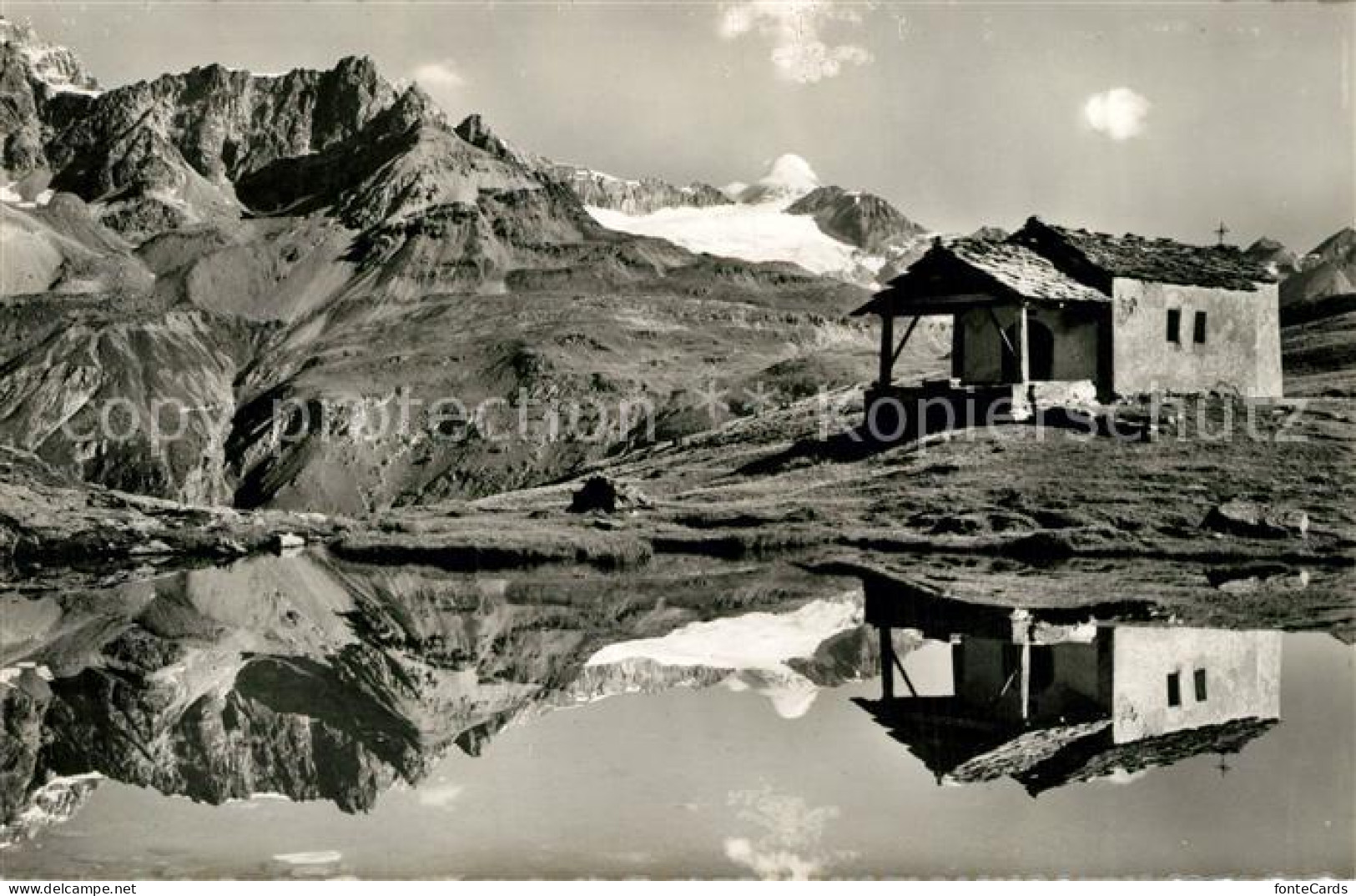 13191230 Zermatt VS Lac Noir Chapelle De Sainte Marie Des Neiges Zermatt VS - Autres & Non Classés