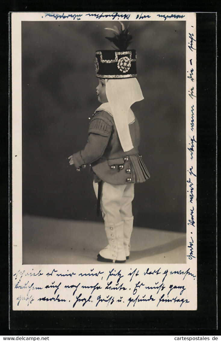 AK Puppe In Orientalischer Uniform  - Gebraucht