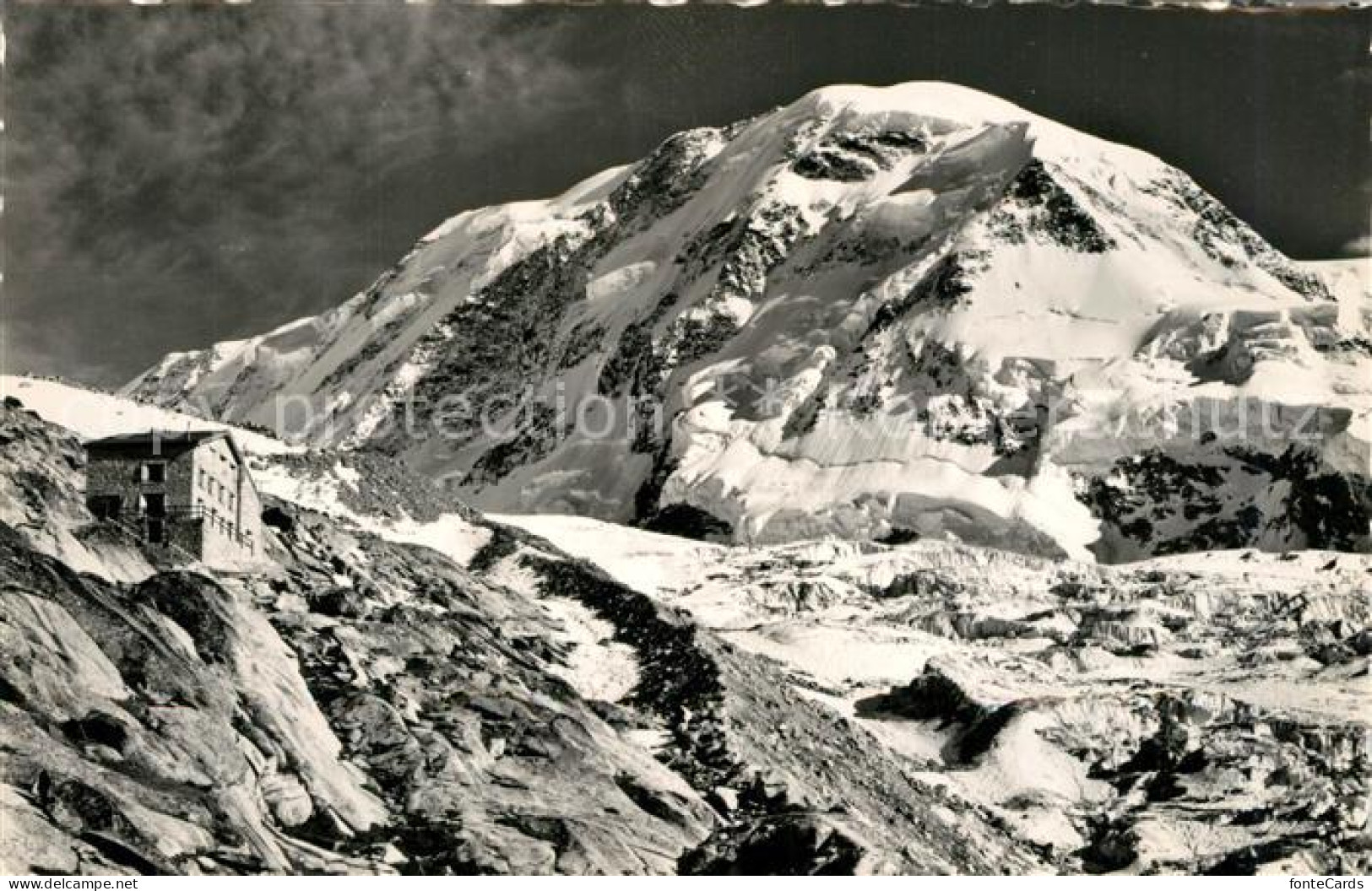 13190544 Zermatt VS Monte Rosa Huette Mit Lyskamm Zermatt VS - Otros & Sin Clasificación