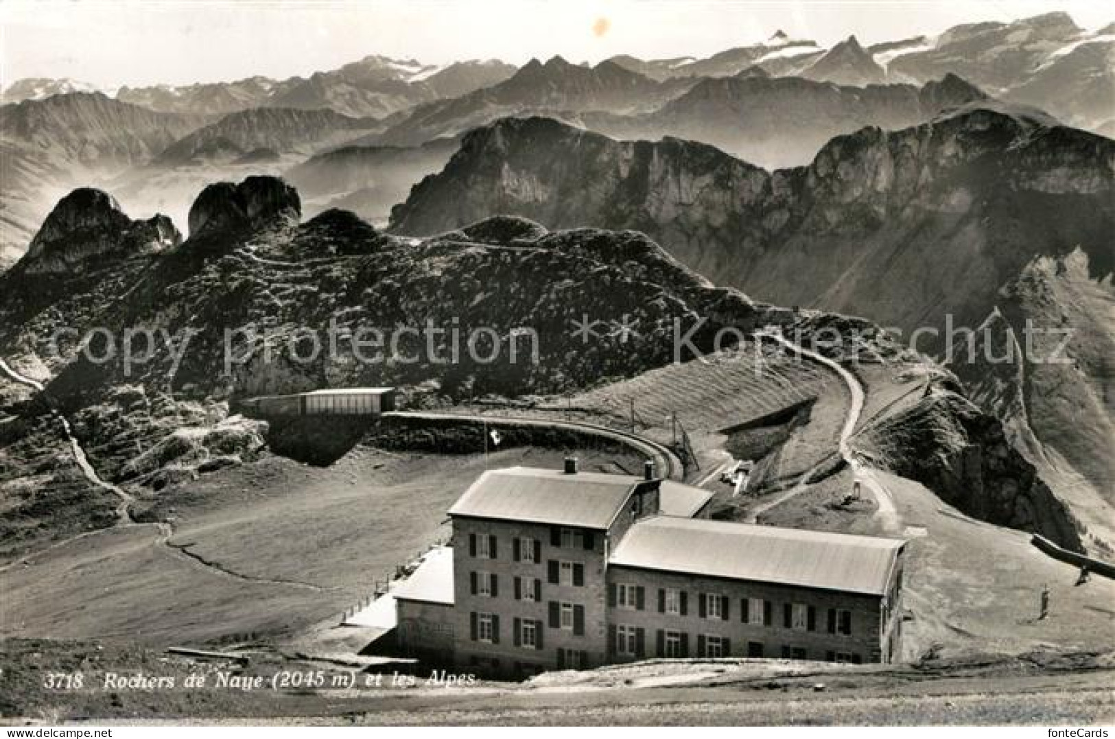 13190092 Rochers De Naye Et Les Alpes Rochers De Naye - Sonstige & Ohne Zuordnung