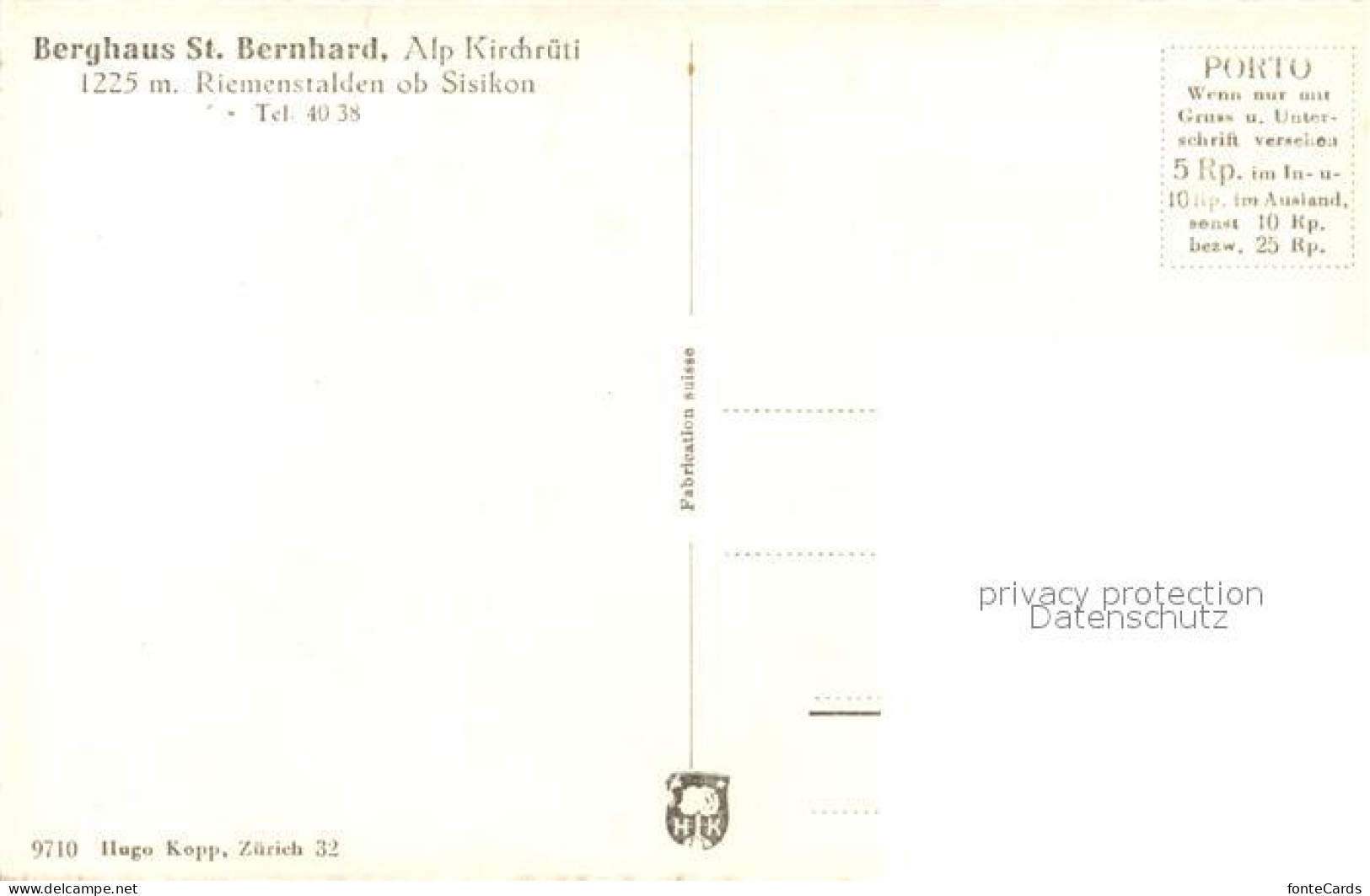 13190060 Riemenstalden Berghaus St Bernhard Alp Kirchrueti Riemenstalden - Autres & Non Classés