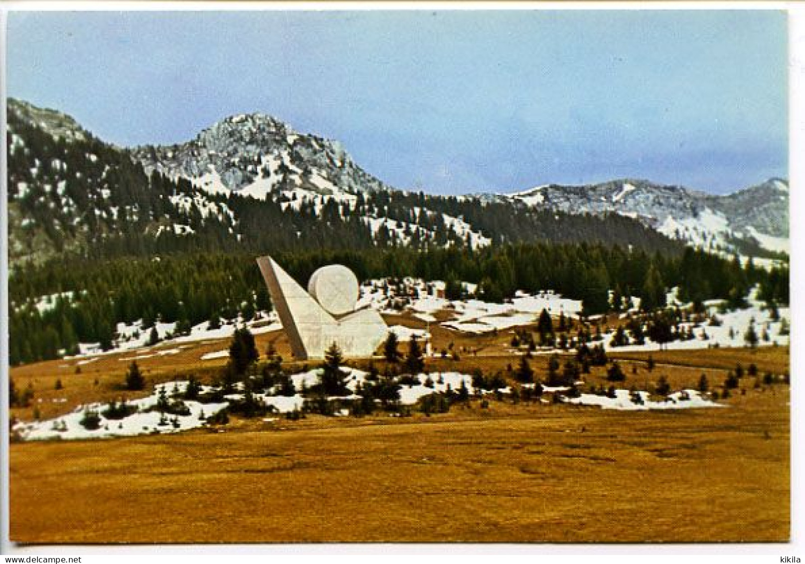 CPSM 10.5 X 15 Haute-Savoie Plateau Des GLIERES  Monument National à La Résistance (31.01 -26.03.1944) - Other & Unclassified