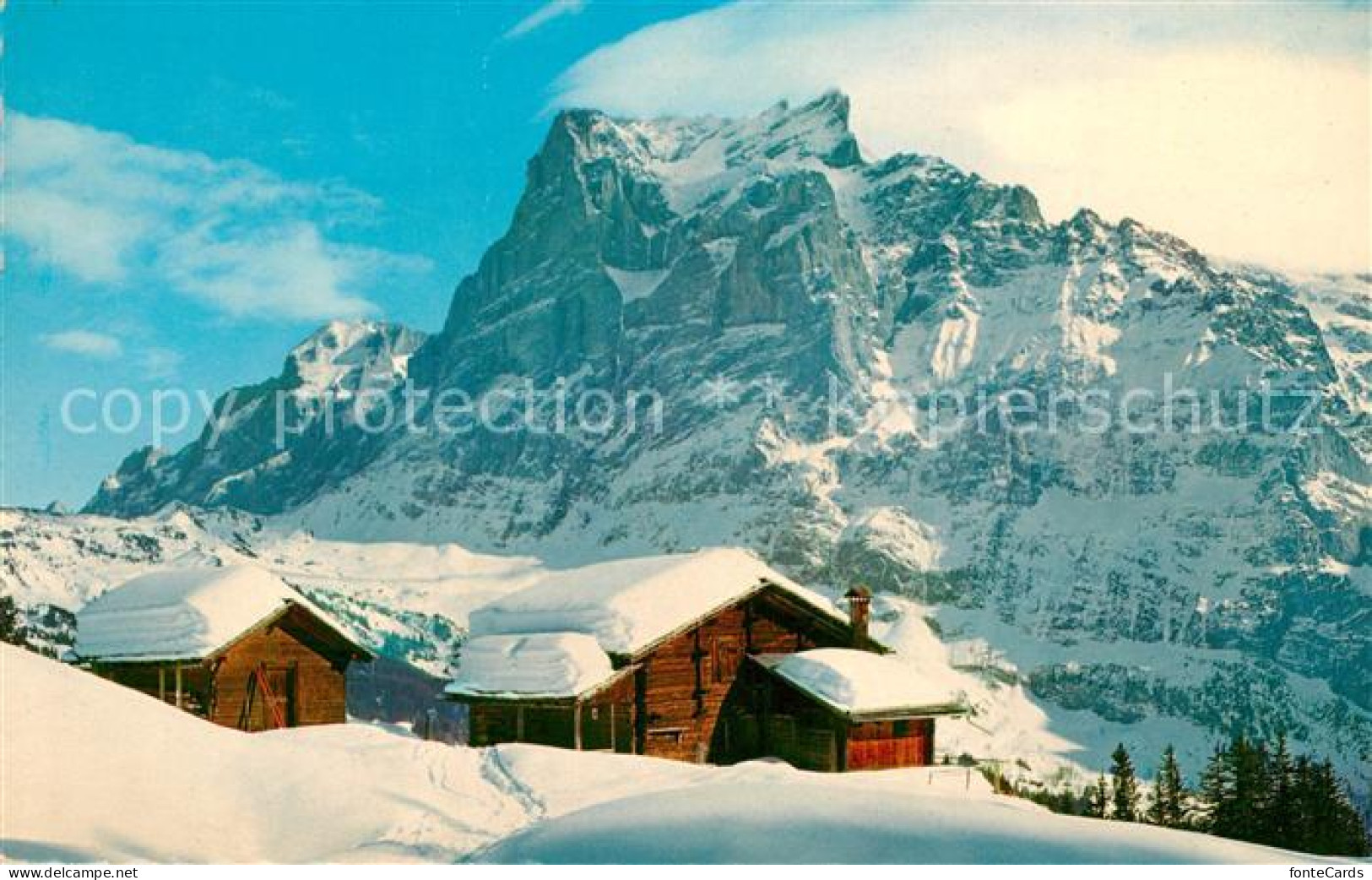 13190054 Grindelwald Mit Wetterhorn Grindelwald - Autres & Non Classés