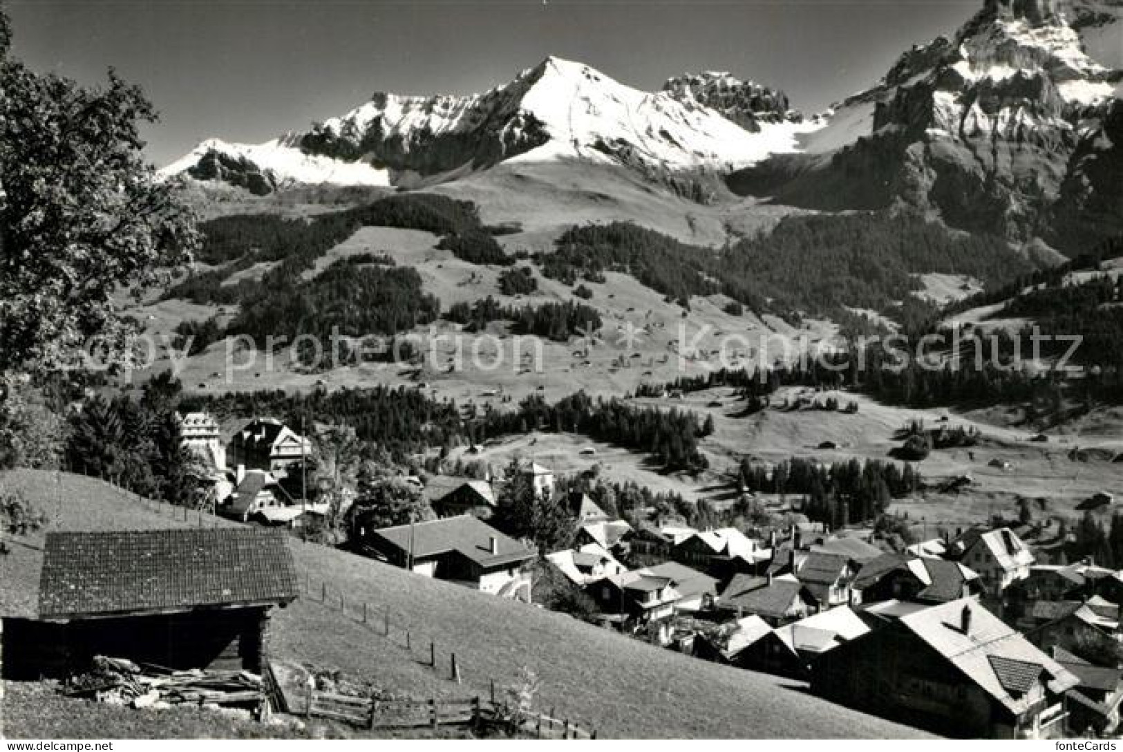 13190052 Adelboden Mit Bonderspitz Kleinlohner Und Bonderkrinde Adelboden - Other & Unclassified