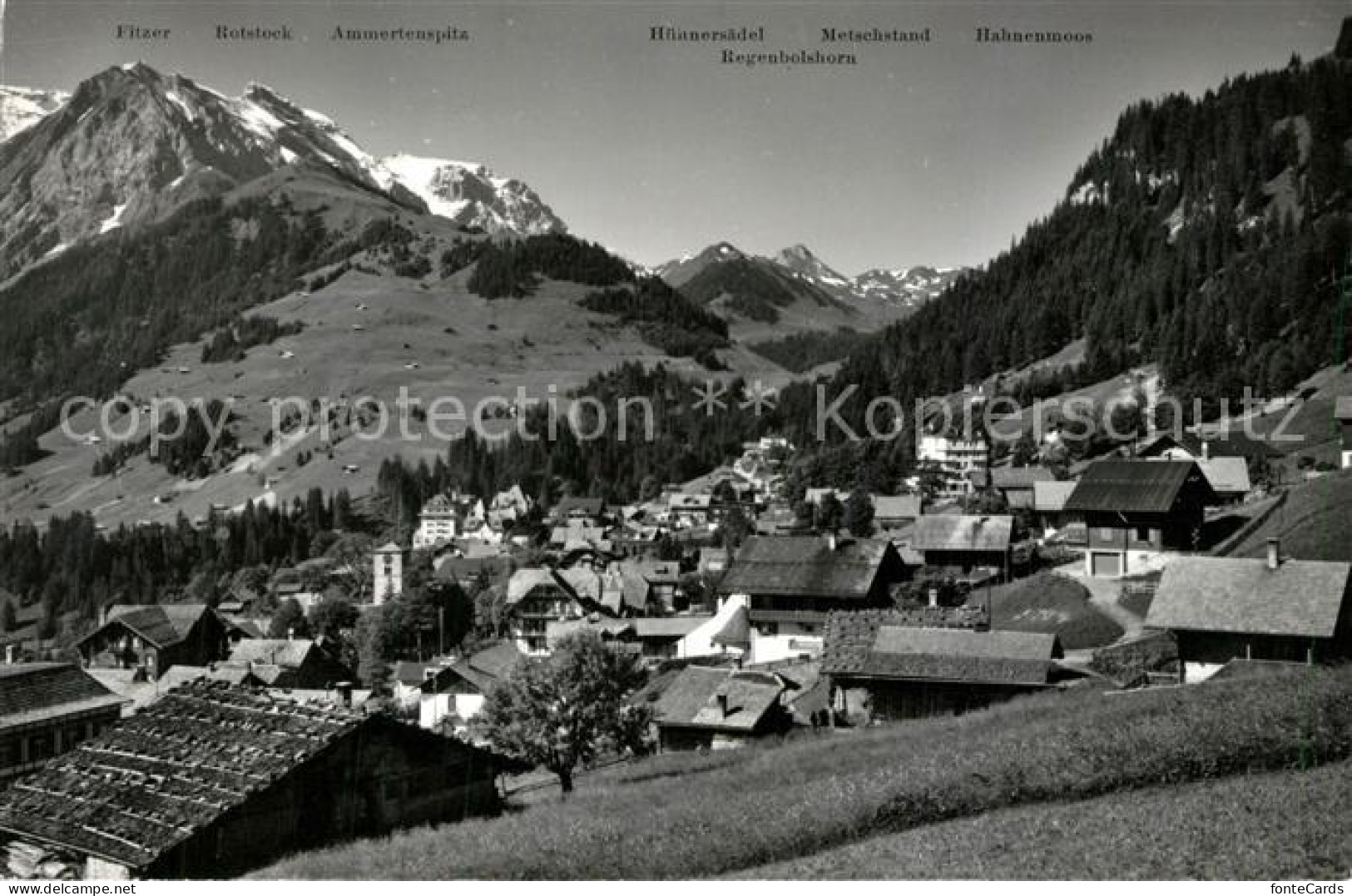 13190040 Adelboden Mit Hahnenmoos Pass Adelboden - Autres & Non Classés