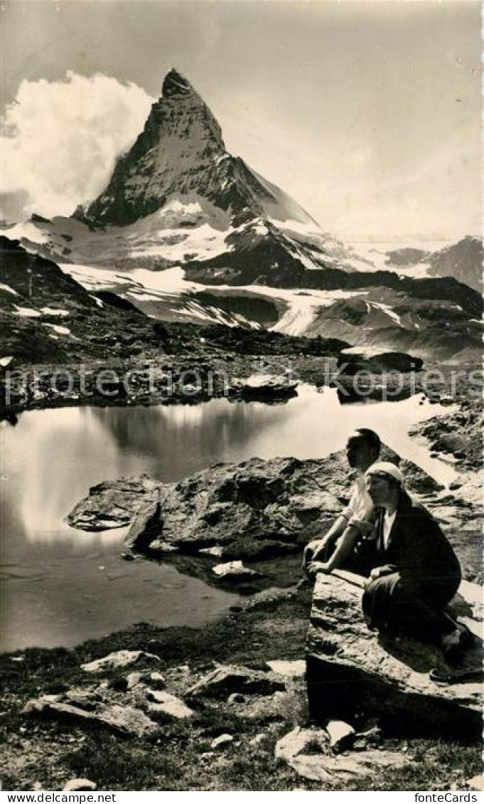 13189904 Zermatt VS Riffelsee Mit Matterhorn Zermatt VS - Otros & Sin Clasificación