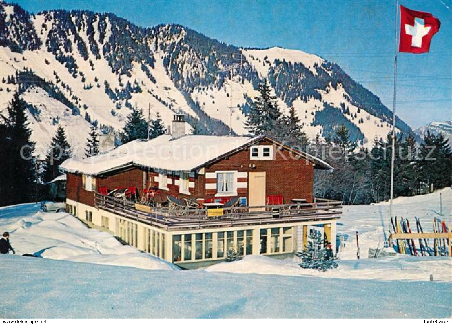 13189274 Wiesenberg NW Skihaus Stans Gummenmattli  - Otros & Sin Clasificación