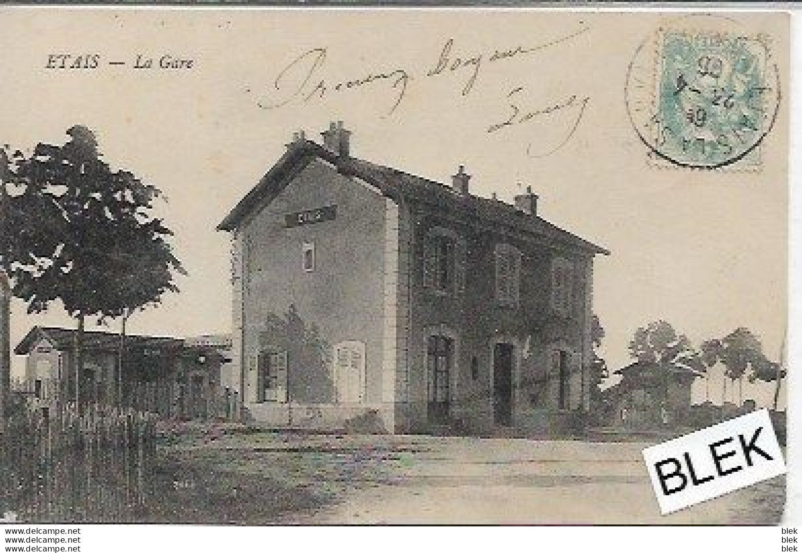 89 . Yonne :  Etais : La Gare . - Other & Unclassified