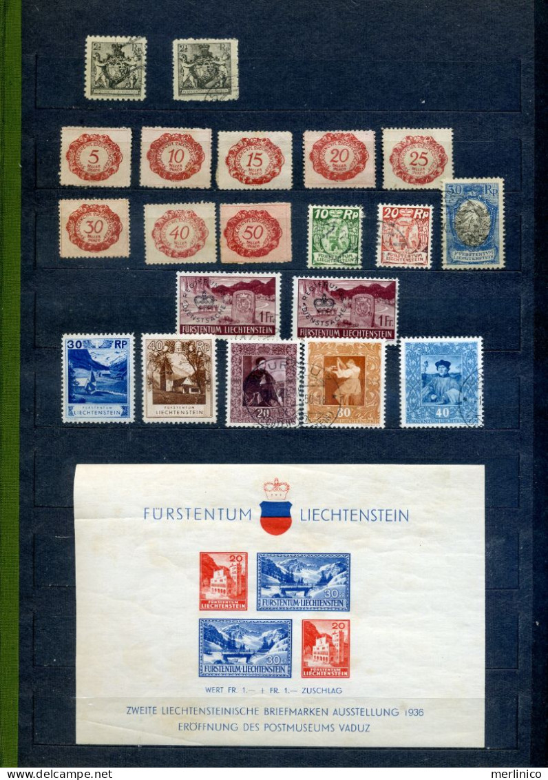 Liechtenstein - 2 Pages Lot - Collections (without Album)