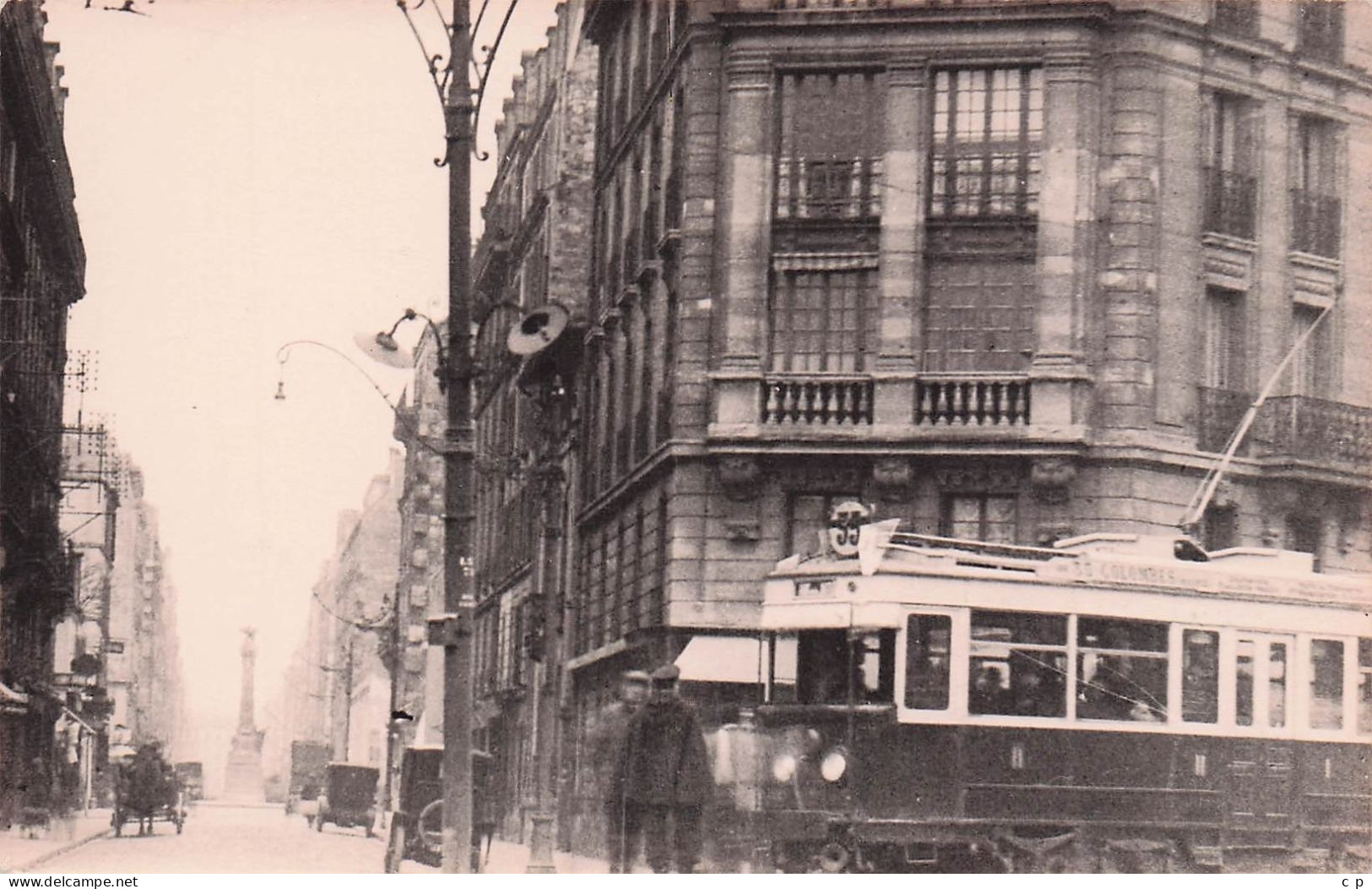 Levallois Perret  - Tramway - Carte Photo - Photo Geiger - Année 1950 - CPSM °J - Levallois Perret