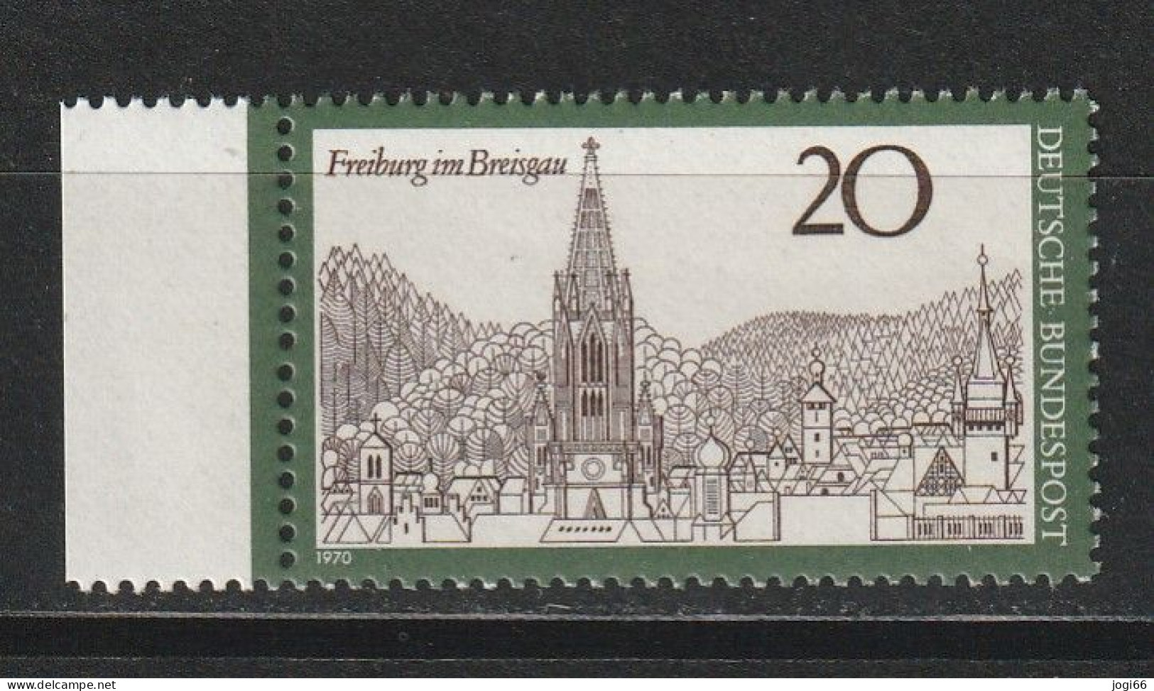 Bund Michel 654 Fremdenverkehr Freiburg Im Breisgau ** - Nuovi
