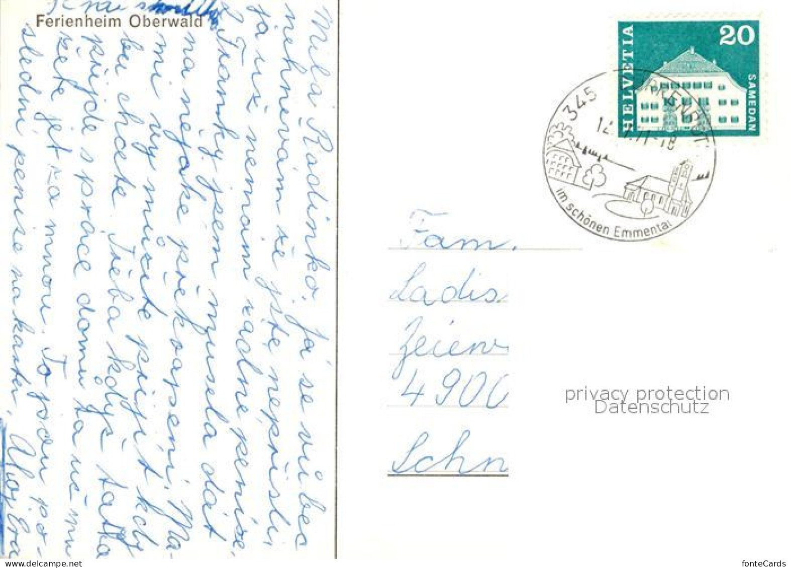 13185034 Langenthal BE Ferienheim Oberwald Langenthal BE - Other & Unclassified