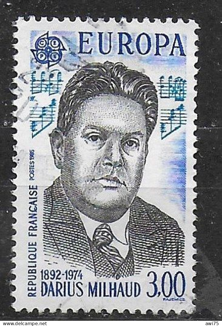 "Darius Milhaud - Compositeur" 1985 -2367 - Oblitérés