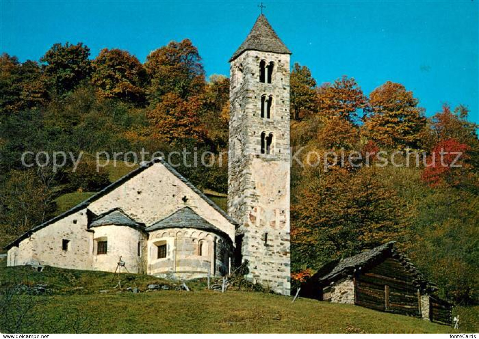 13184192 Acquarossa Chiesa San Carlo Di Negrentino Valle Blenio Acquarossa - Autres & Non Classés