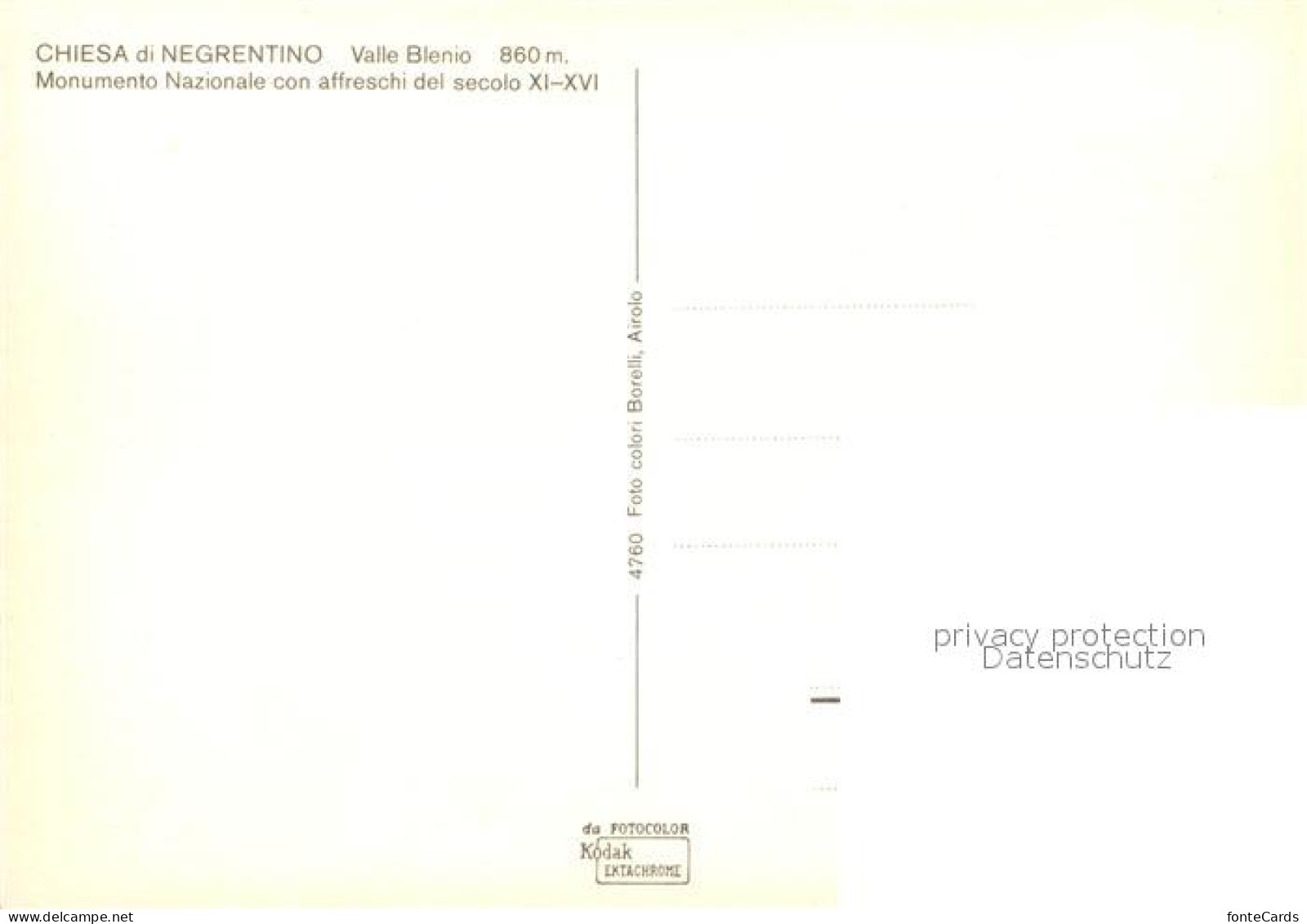 13184192 Acquarossa Chiesa San Carlo Di Negrentino Valle Blenio Acquarossa - Other & Unclassified