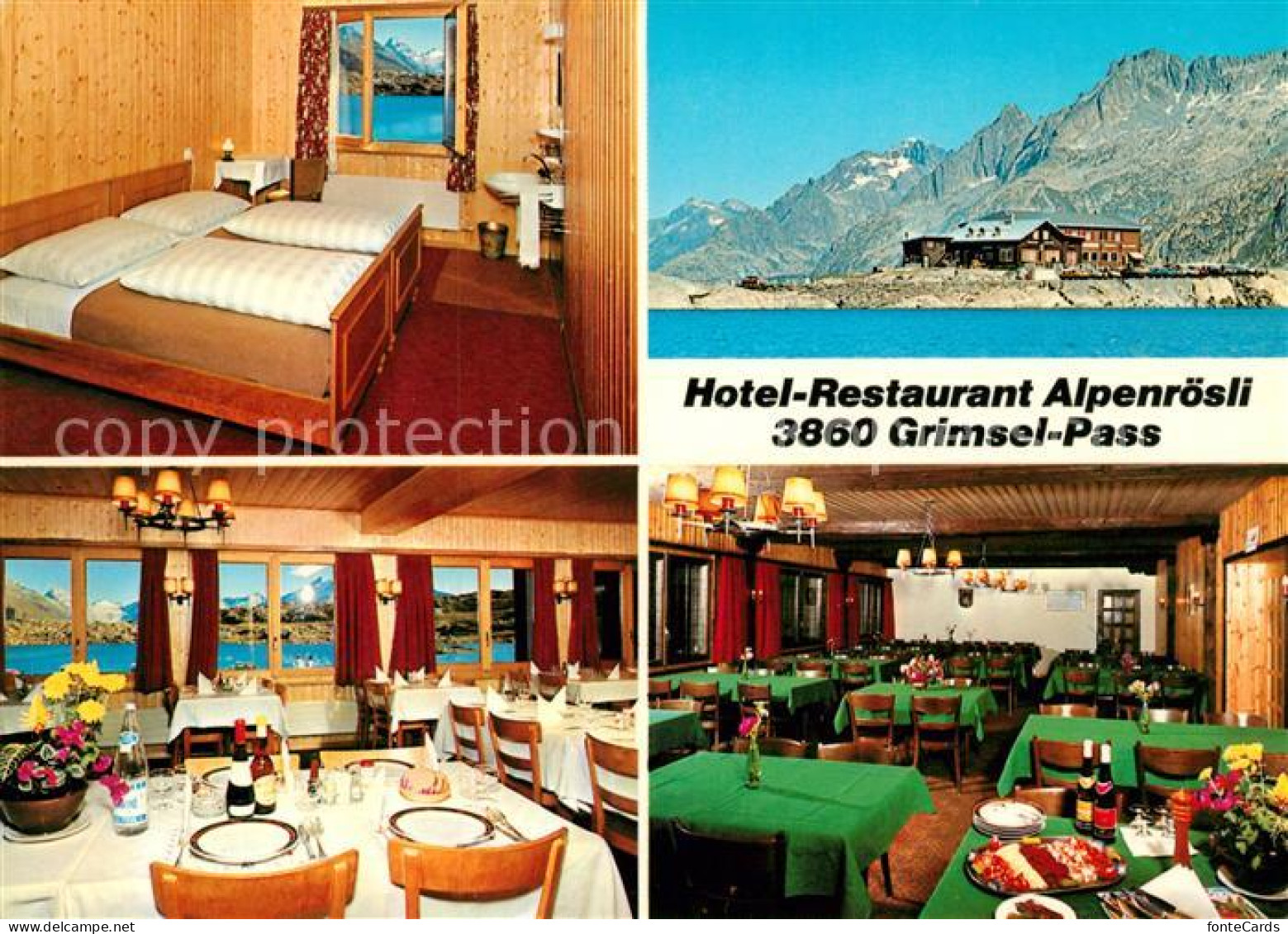 13182938 Grimsel Pass Hotel Alpenroesli Grimsel Pass - Autres & Non Classés