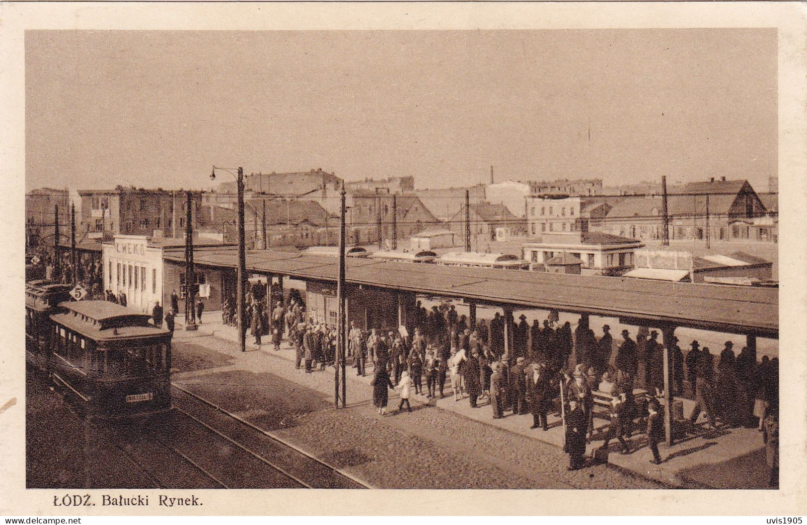 Lodz.Balucki Rynek. - Polen