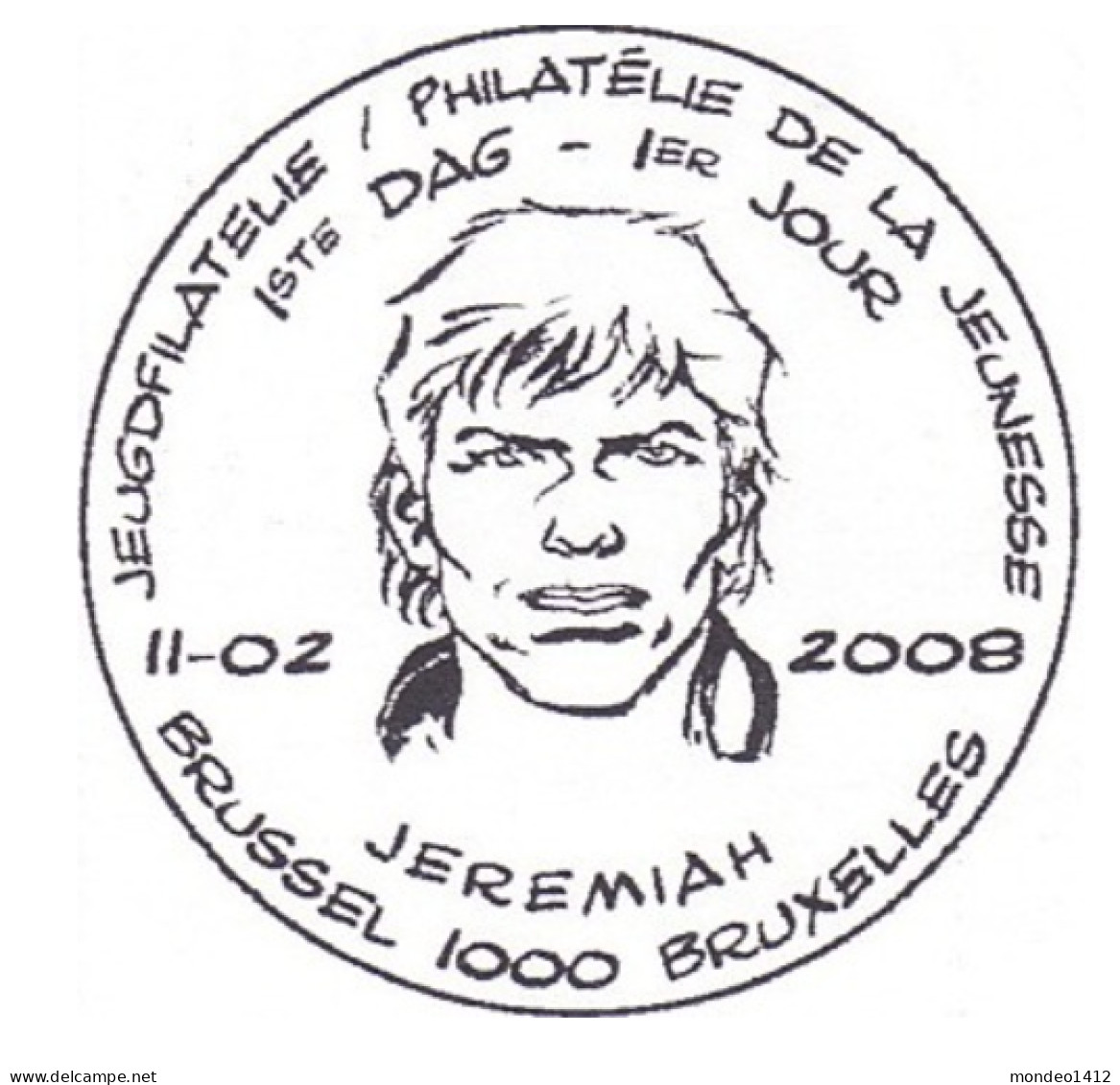 België OBP 3752 - Comics - Strips - BD - Jeremiah - Oblitérés