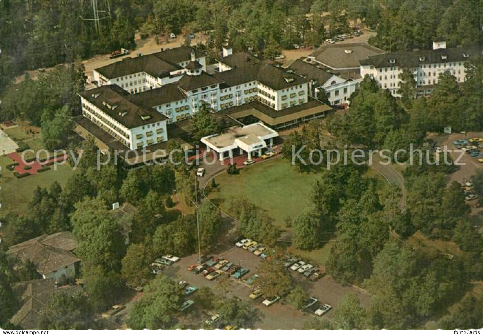 13172218 Pinehurst_North_Carolina Fliegeraufnahme Pinehurst Hotel Und Country Cl - Andere & Zonder Classificatie