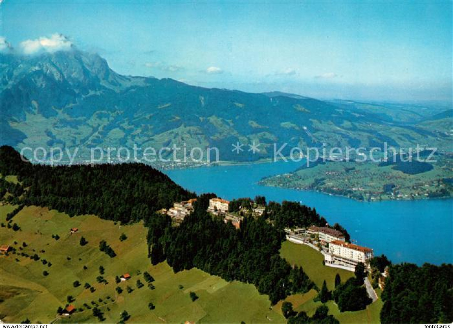 13171412 Buergenstock Vierwaldstaettersee Berghotels Mit Pilatus Fliegeraufnahme - Andere & Zonder Classificatie