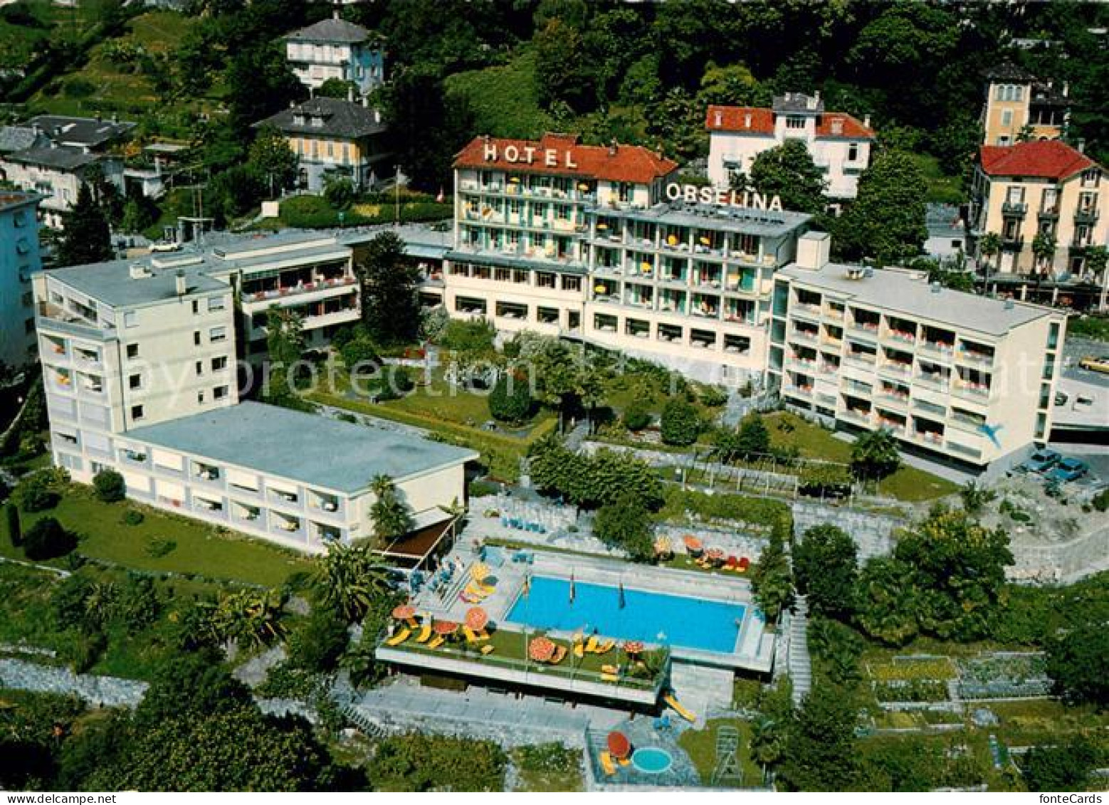 13171121 Orselina Locarno Lago Maggiore Fliegeraufnahme Hotel Orselina Locarno - Other & Unclassified