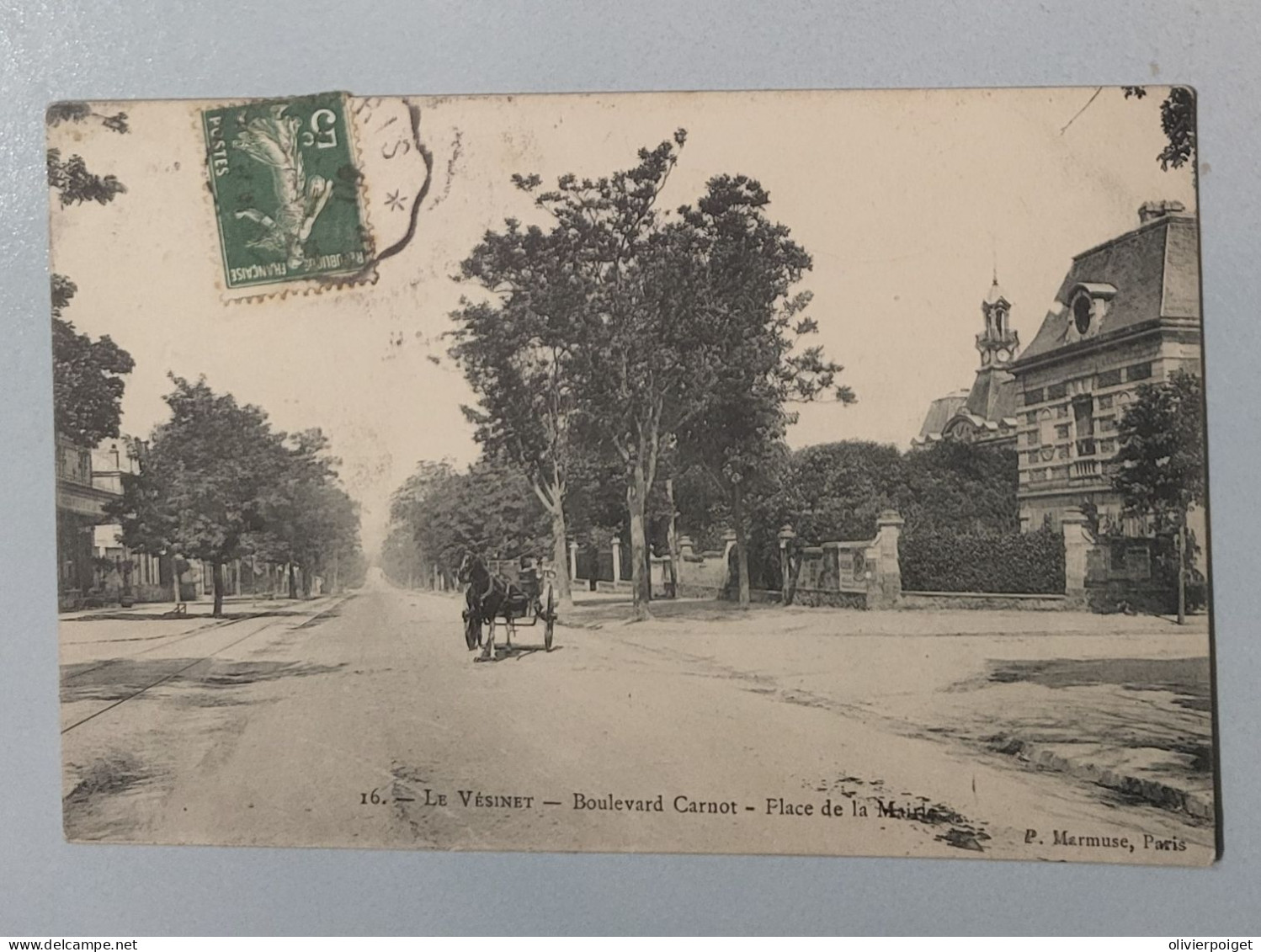 DPT  78 - Le Vésinet - Boulevard Carnot - Place De La Mairie - Unclassified