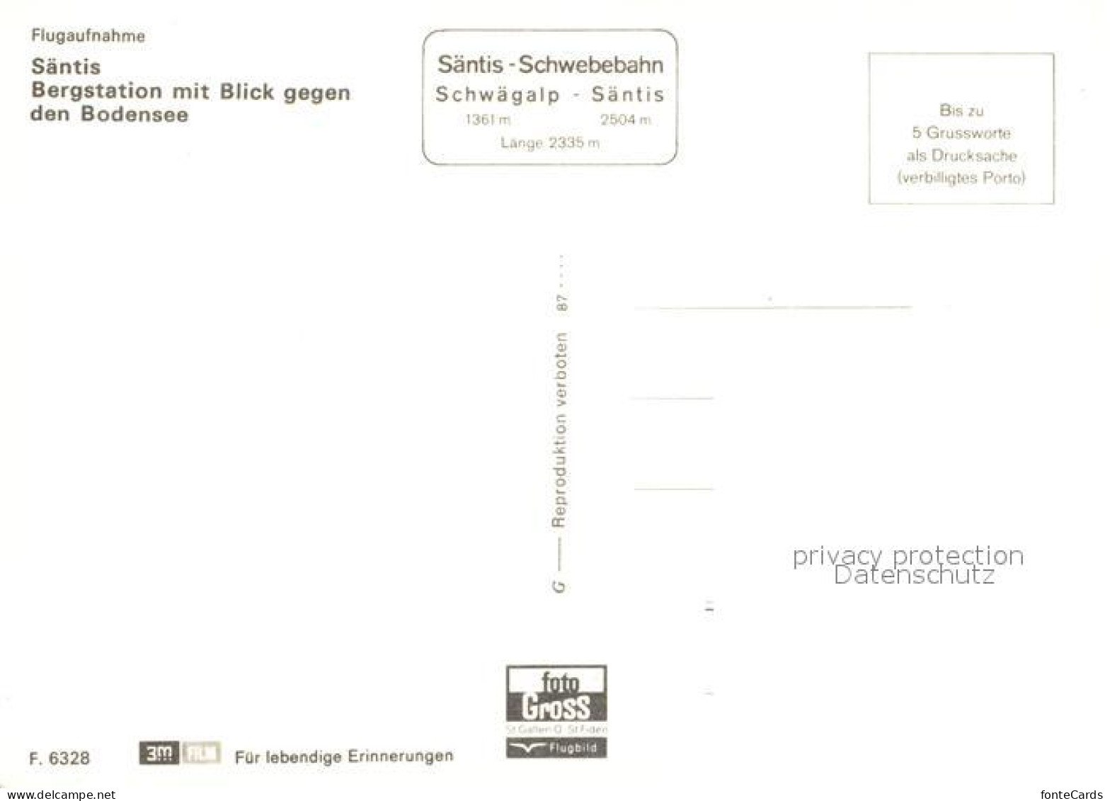 13168182 Saentis AR Bergstation Schwebebahn Schwaegalp Saentis AR - Other & Unclassified