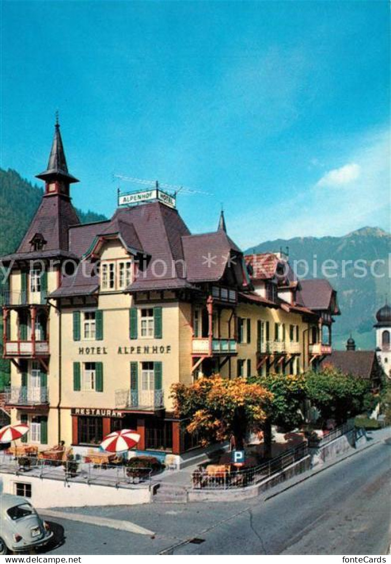 13166862 Melchtal Hotel Alpenhof Post Melchtal - Sonstige & Ohne Zuordnung