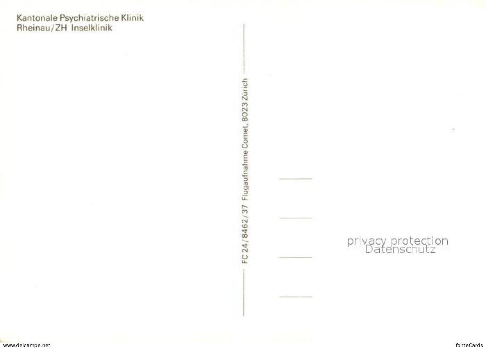 13166860 Rheinau ZH Fliegeraufnahme Kantonale Psychiatrische Klinik Rheinau - Other & Unclassified