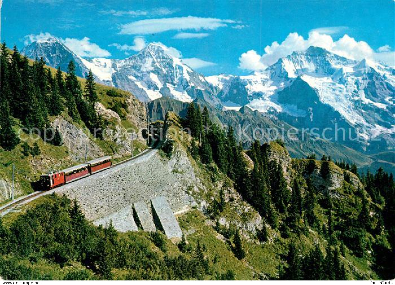 13165794 Schynige-Platte-Bahn Eiger Moench Jungfrau Schynige-Platte-Bahn - Other & Unclassified