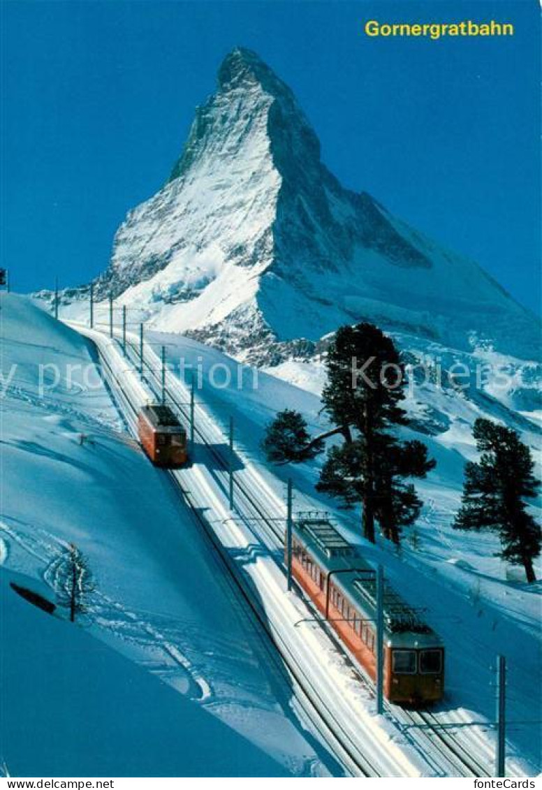 13165778 Gornergratbahn Zermatt Matterhorn  Gornergratbahn - Autres & Non Classés