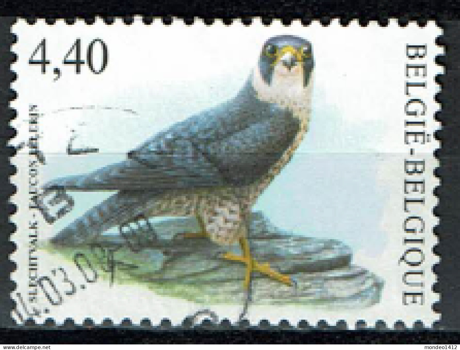 België OBP 3751 - Vogels, Oiseaux, Slechtvalk, Faucon Pélerin - Gebraucht