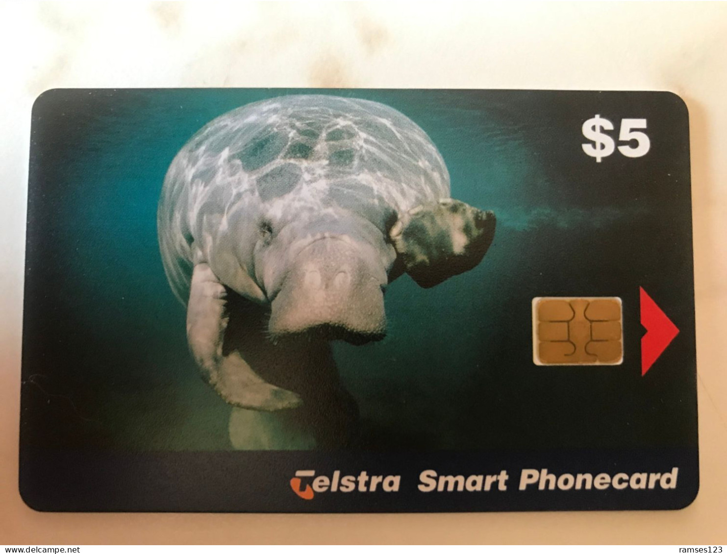 AUSTRALIA  CARD TELSTRA   MINT  MANATEE  1000 EX - Australien