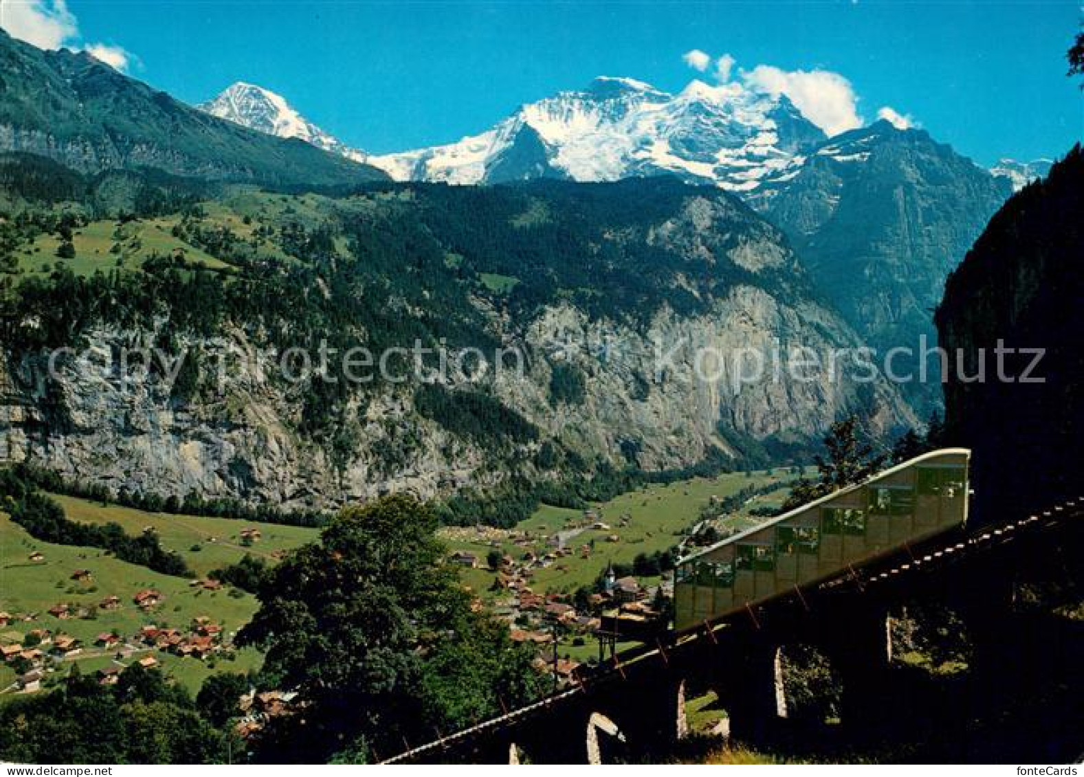 13163871 Lauterbrunnen BE Bergbahn Muerren Moench Und Jungfrau Lauterbrunnen BE - Other & Unclassified