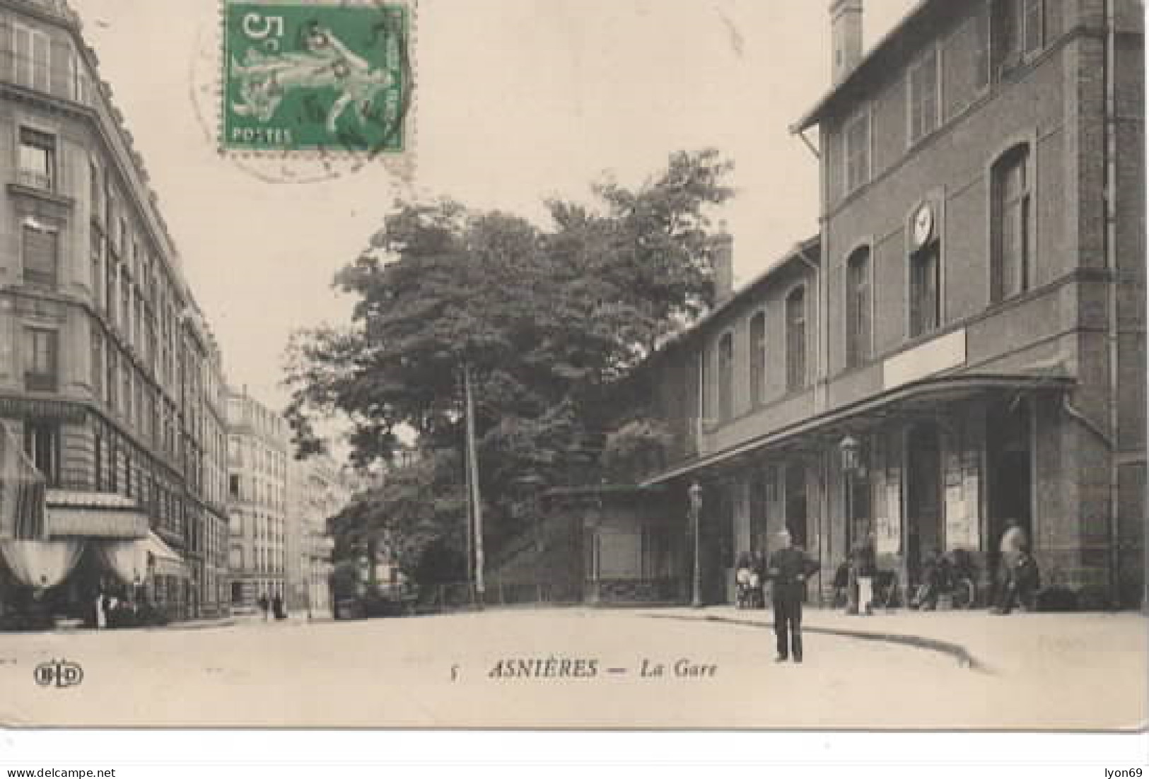 ASNIZEZS  LA GARE 5 - Asnieres Sur Seine