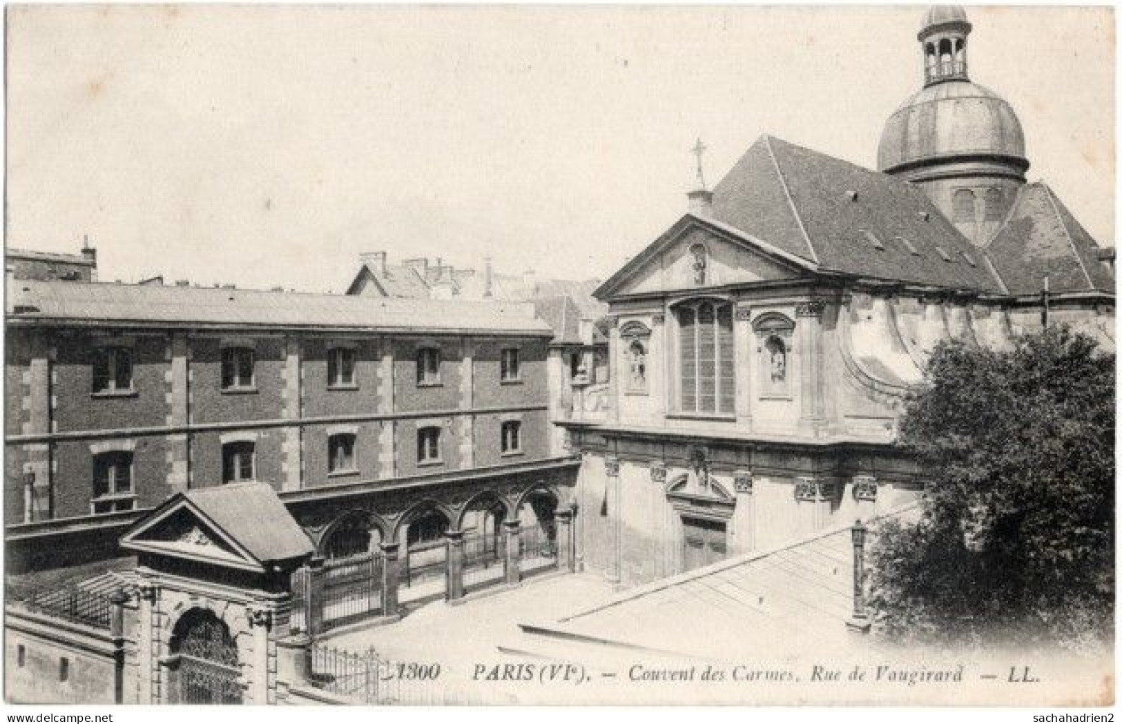 75. PARIS. Couvent Des Carmes. Rue De Vaugirard. 1300 - Other & Unclassified