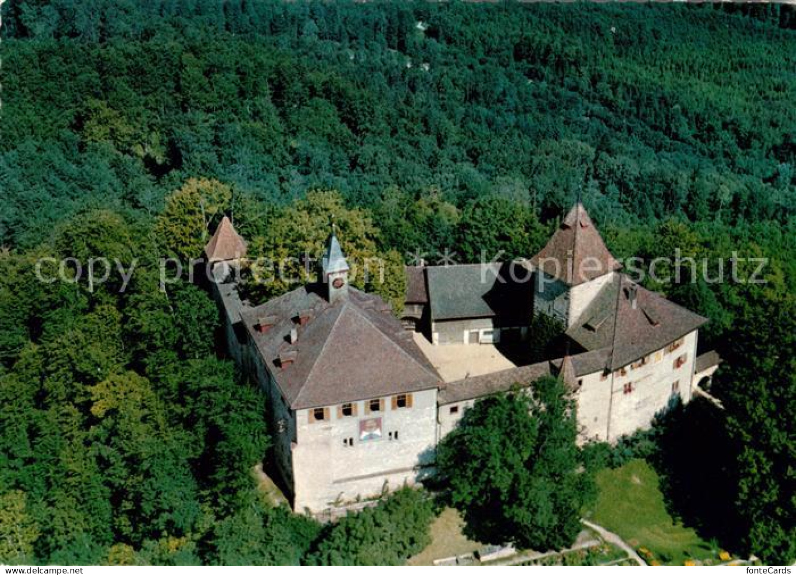 13162410 Kyburg ZH Fliegeraufnahme Burg Kyburg - Altri & Non Classificati