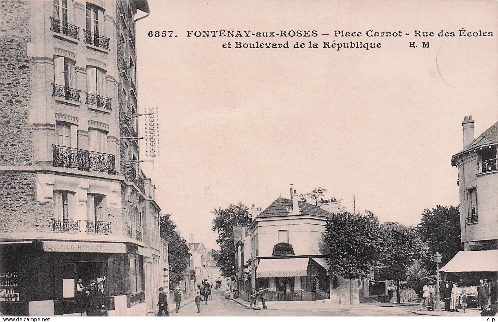 Fontenay Aux Roses  - Place Carnot -   CPA °J - Fontenay Aux Roses