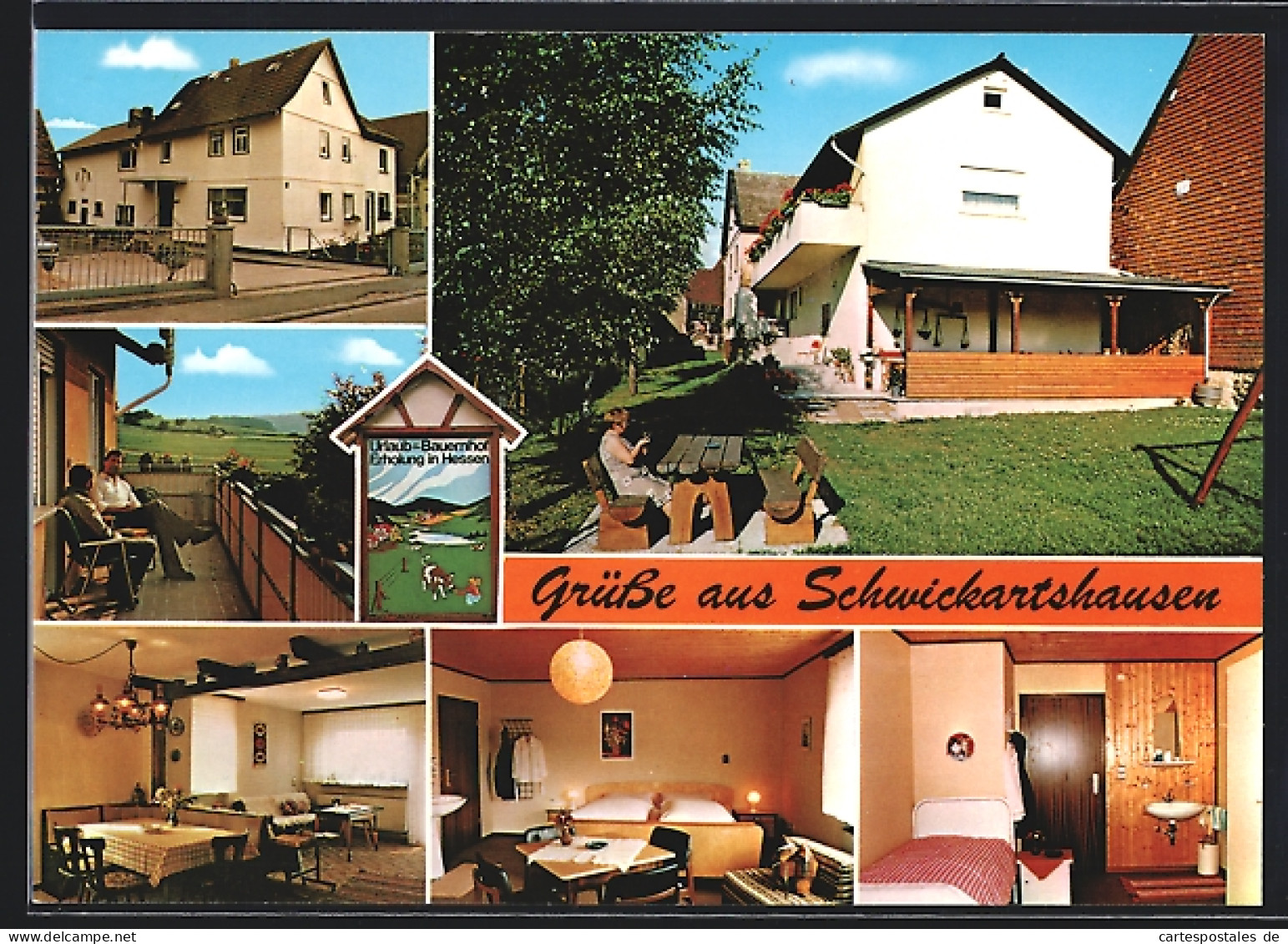 AK Nidda-Schwickartshausen, Ferien Auf Dem Bauernhof, Laisbachstr. 4  - Sonstige & Ohne Zuordnung