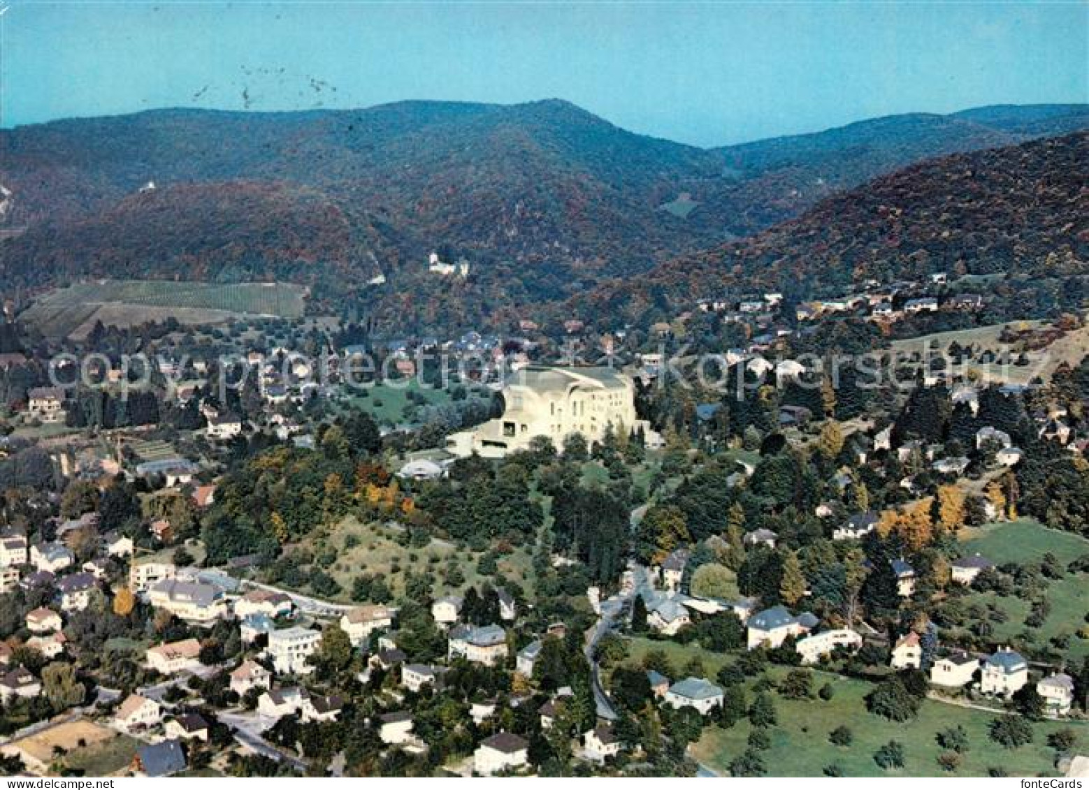 13161792 Dornach SO Fliegeraufnahme Goetheanum Dornach - Sonstige & Ohne Zuordnung