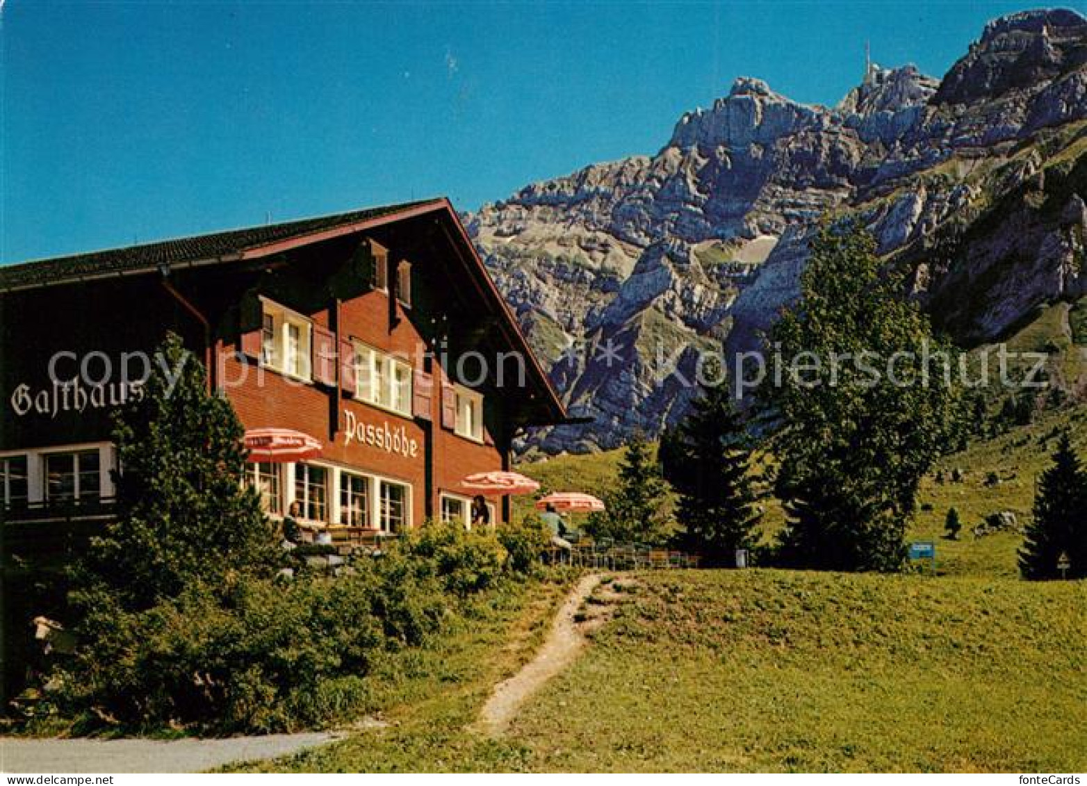 13161540 Schwaegalp AR Saentis Gasthaus Passhoehe Schwaegalp - Sonstige & Ohne Zuordnung