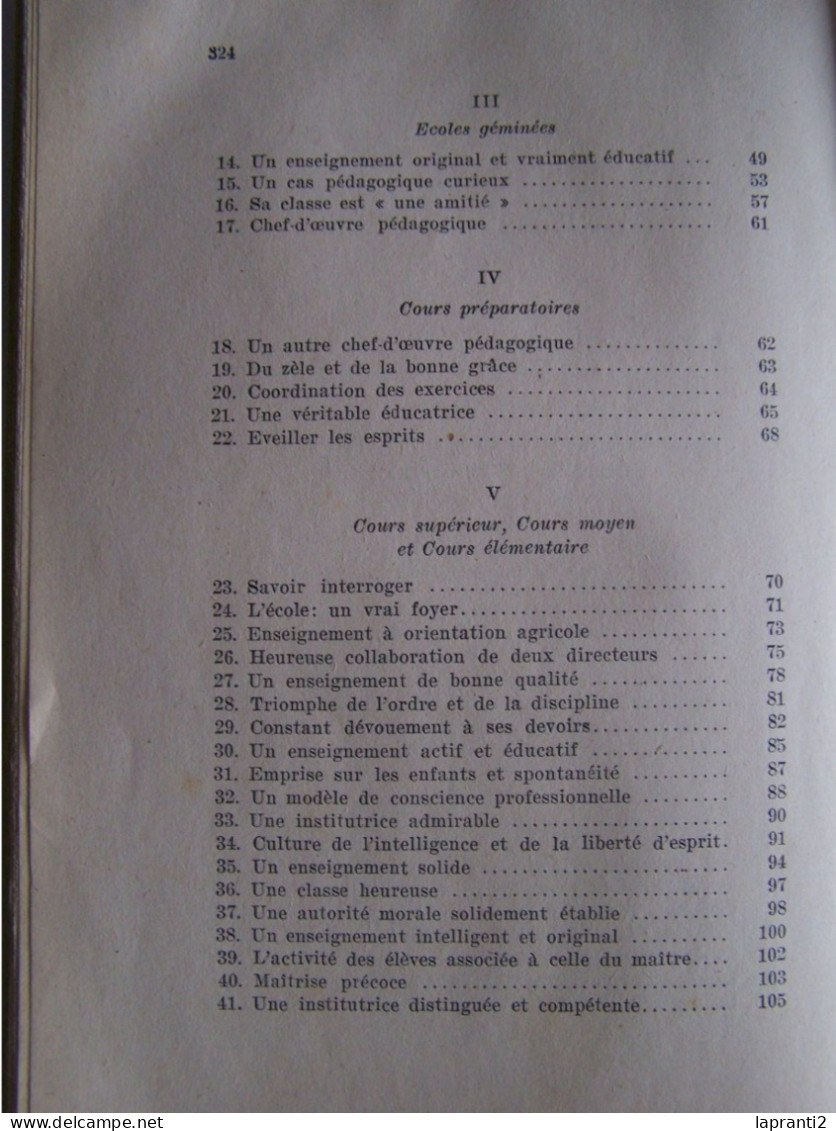 L'ECOLE EXEMPLAIRE. INITIATIVES ET SUGGESTIONS. - Sin Clasificación