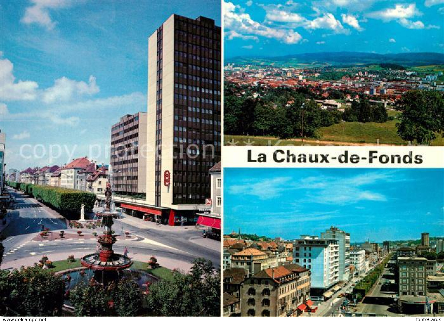 13161523 La Chaux-de-Fonds Stadtansichten La Chaux-de-Fonds - Sonstige & Ohne Zuordnung